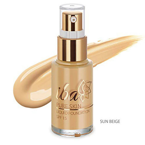 Iba Pure Skin Liquid Foundation SPF 15 Sun Beige
